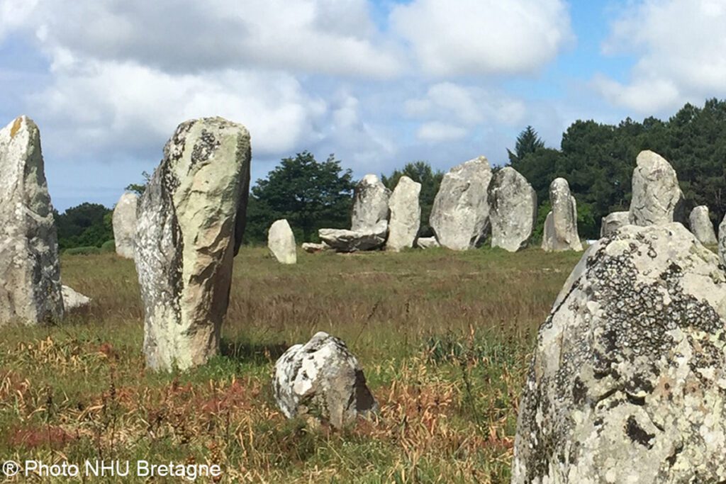 patrimoine mondial de l'unesco mégalithes de Carnac / Karnag le long du GR34 de Bretagne