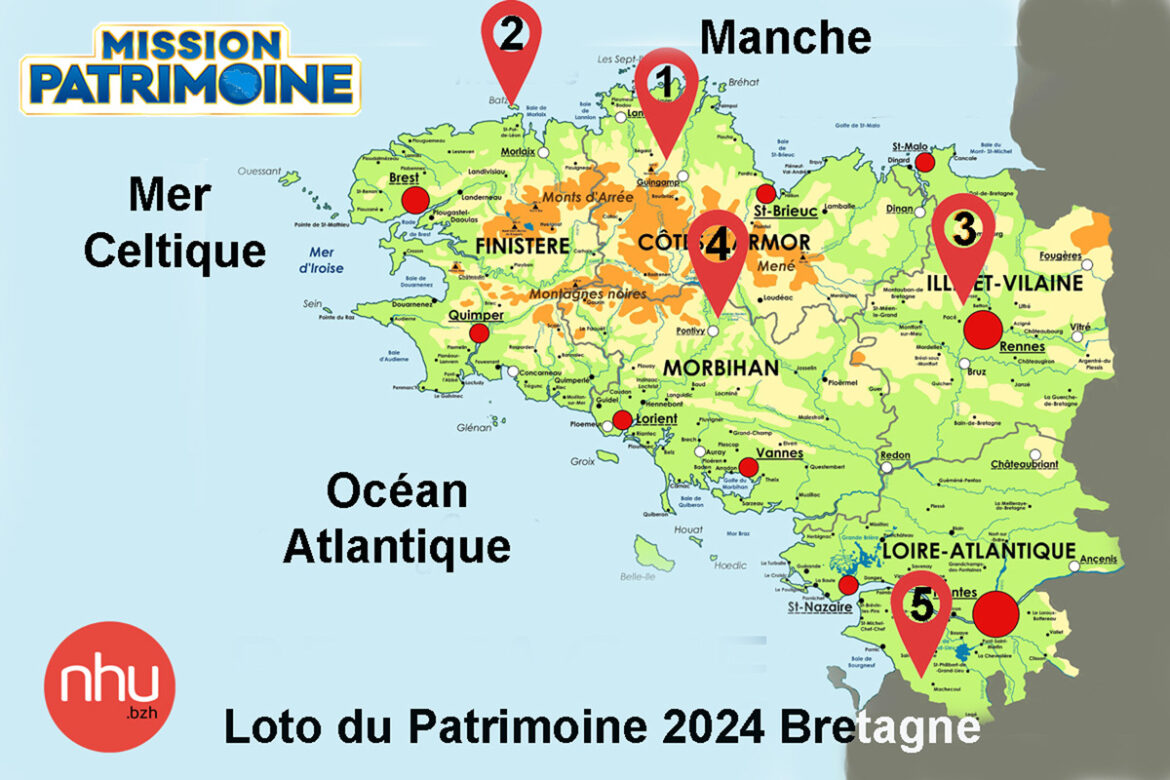 loto du patrimoine 2024 Bretagne
