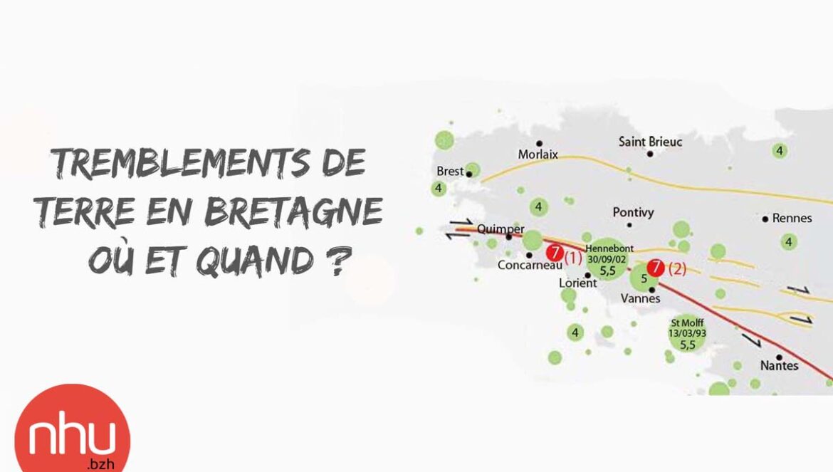 tremblement de terre en Bretagne