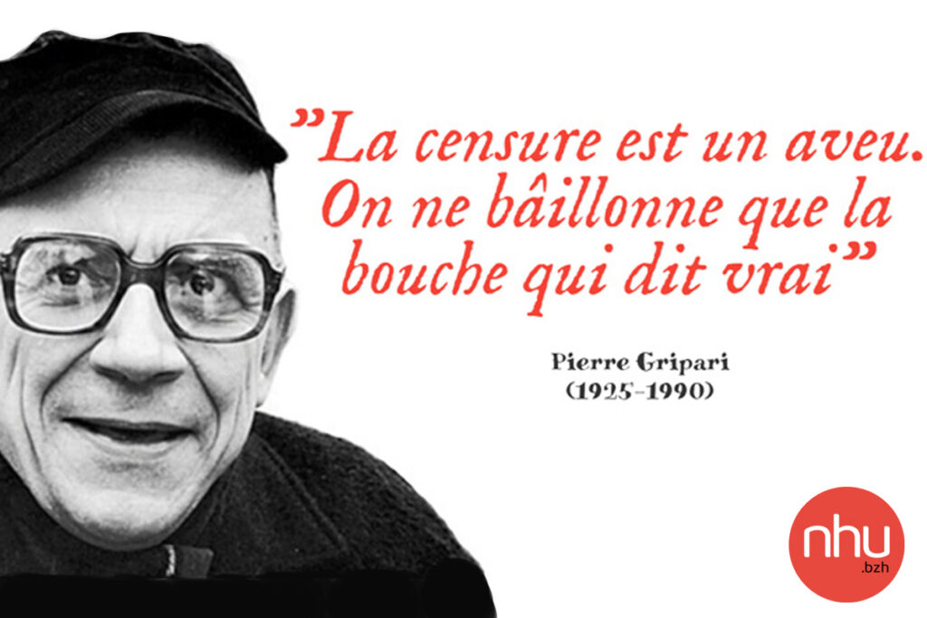 Media freedom act - "La censure est un aveu. On ne bâillonne que la bouche qui dit vrai" , Pierre Gripari