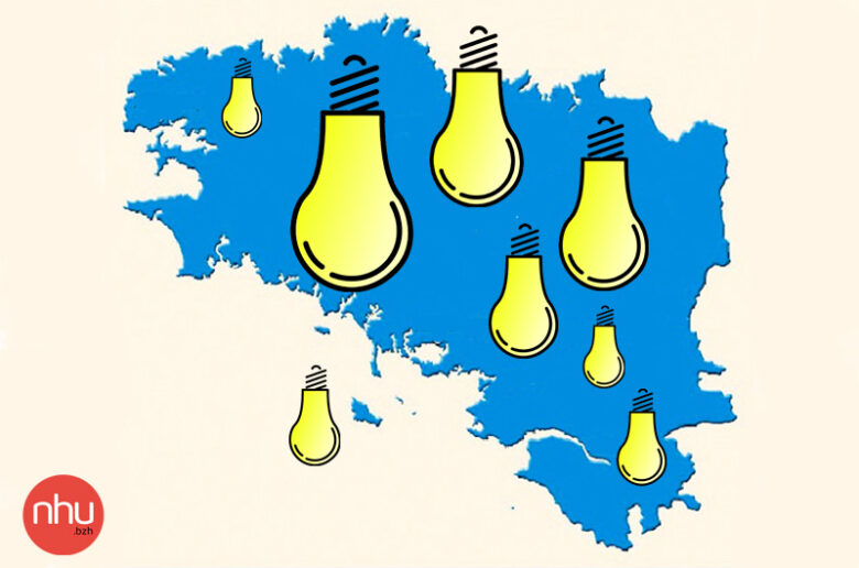 production d'électricité en Bretagne