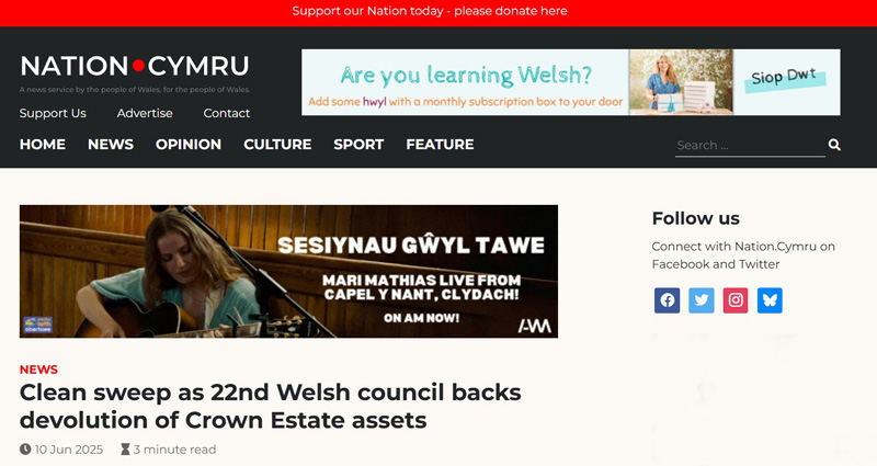 Crown Estate by Nation Cymru