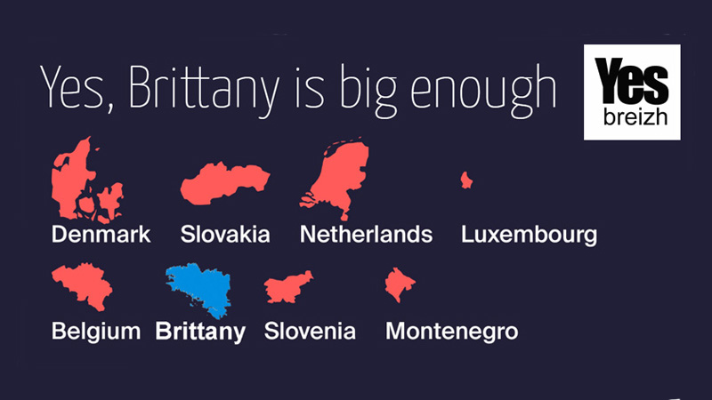 Yes Breizh Brittany is big enough
