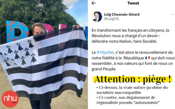 politique linguistique Loïg Chesnais Girard