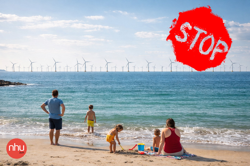 sobriété énergétique éoliennes géantes Bretagne