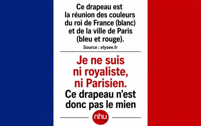 le drapeau français symbole
