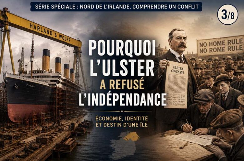Pourquoi l'Ulster est restée brittanique en refusant l'indépendance irlandaise