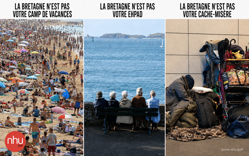 Avenir la Bretagne n'est pas votre terrain de jeu, votre EHPAD, votre zone de délestage de votre misère